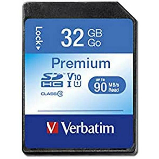 Scheda Di Memoria SD Verbatim PREMIUM SDHC C10/U1 32 GB