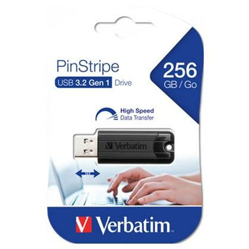 Memoria USB Verbatim PinStripe 3.0 Nero 256 GB