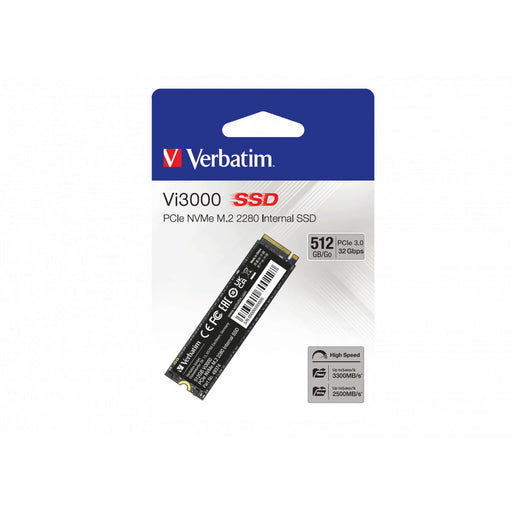Hard Disk Verbatim VI3000 512 GB SSD