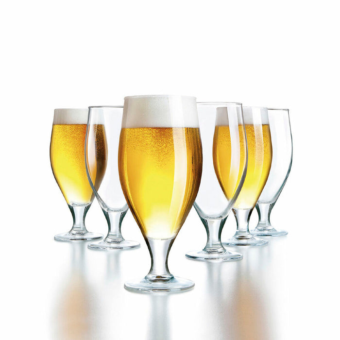 Bicchieri da Birra Arcoroc 07132 Trasparente Vetro 380 ml 6 Pezzi