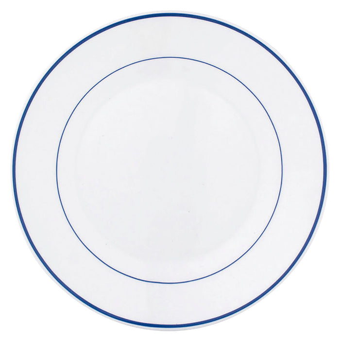 Set di piatti Arcoroc Rest. F/azul Dolce Bicolore Vetro 19,5 cm