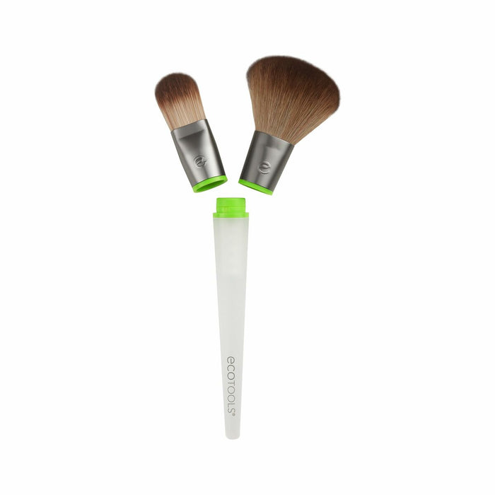 Pennello da Trucco Total Sense Ecotools Total Senses Brush Duo 3 Pezzi