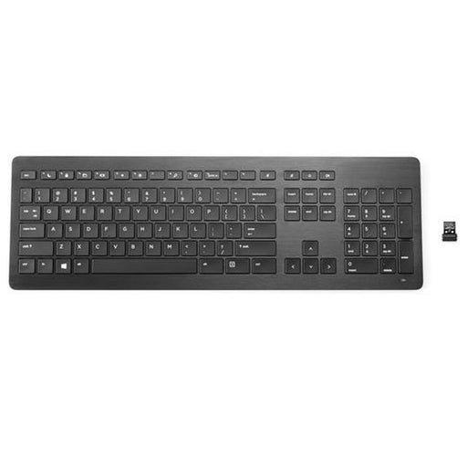 Tastiera HP Z9N41AA#ABU Nero Qwerty in Spagnolo