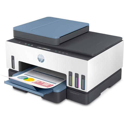 Stampante Multifunzione HP Impresora multifunción HP Smart Tank 7306, Impresión, escaneado, copia, AAD y Wi-Fi, AAD de 35 hojas;