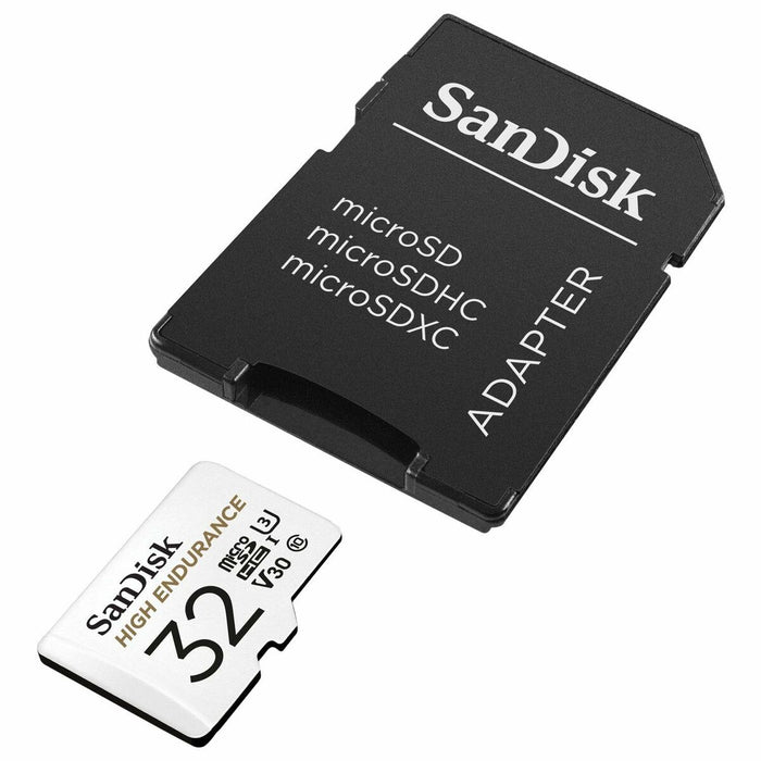 Scheda Di Memoria Micro SD con Adattatore SanDisk High Endurance 32 GB