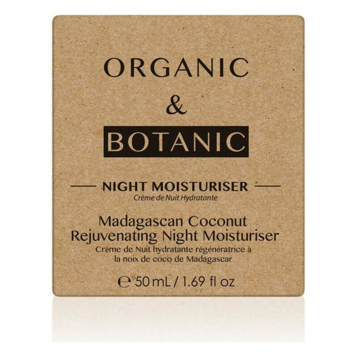 Crema Notte Madagascan Coconut Organic & Botanic OBMCNM 50 ml