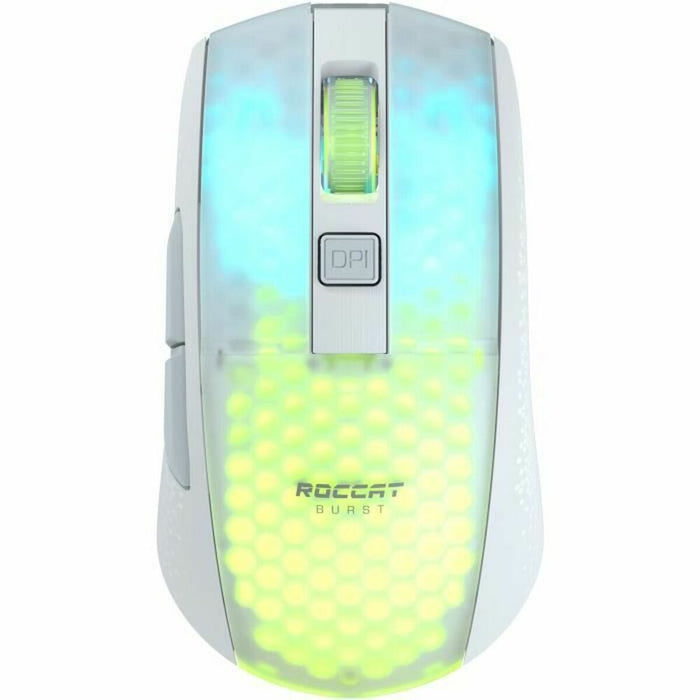 Mouse Roccat Burst Pro Air Bluetooth Bianco Gaming Luci LED