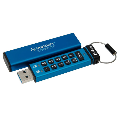 Pendrive Kingston IKKP200/64GB Azzurro