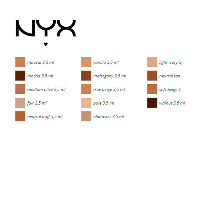 Correttore Viso Can't Stop Won't Stop NYX (3,5 ml)