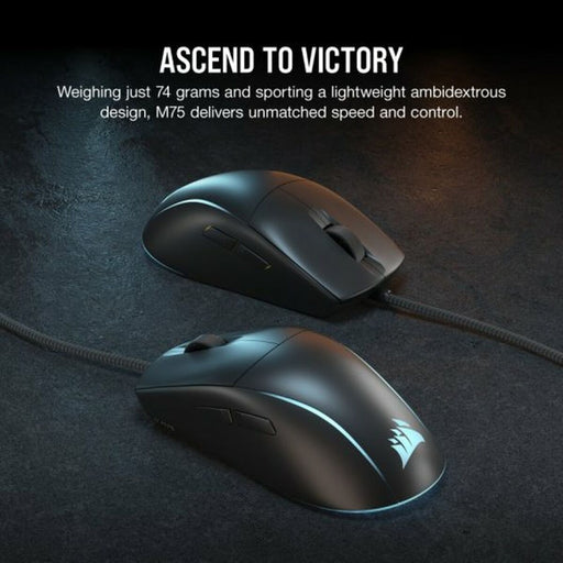 Mouse Corsair M75 Nero 26000 DPI