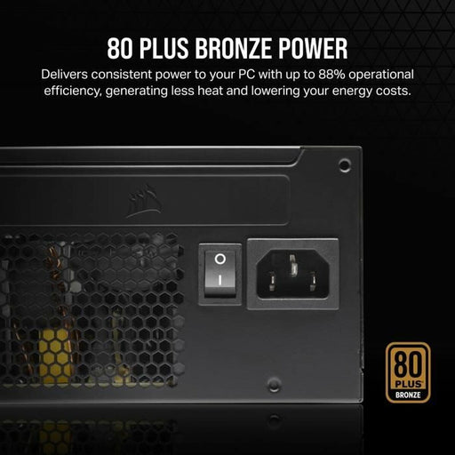 Fonte di Alimentazione Corsair CP-9020278-EU 650 W 130 W 80 Plus Bronze