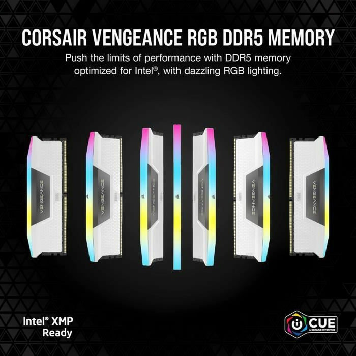 Memoria RAM Corsair CMH32GX5M2B6000C40W 32 GB