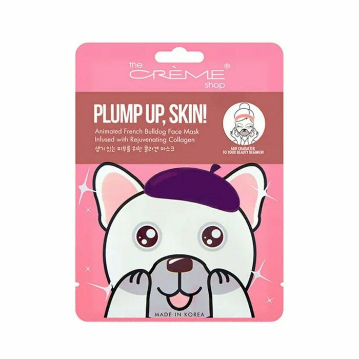 Maschera Viso The Crème Shop Plump Up French Bulldog (25 g)