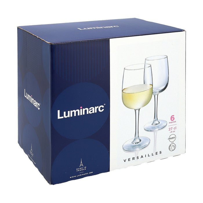 Copo de vinho Luminarc Versailles 6 unidades 270 ml (27 cl)