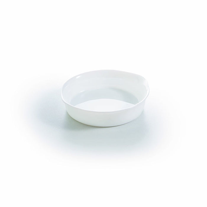 Fuente de horno de vidrio blanco bajo Smart Cuisine Luminarc (14 cm)
