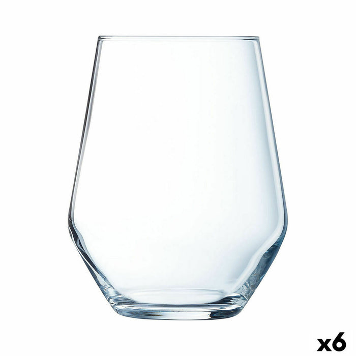 Set de Vasos Luminarc Vinetis Vidrio Transparente 400 ml (6 Unidades) (Pack 6x)