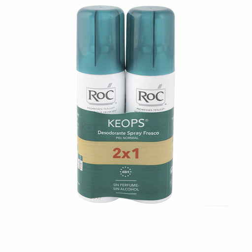 Deodorante Spray Roc Keops Spray Fresco Fresco Spray 2 Pezzi (2 x 150 ml)