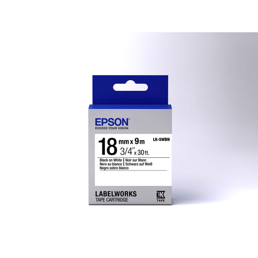 Etichette per Stampante Epson C53S655006 Nero Nero/Bianco