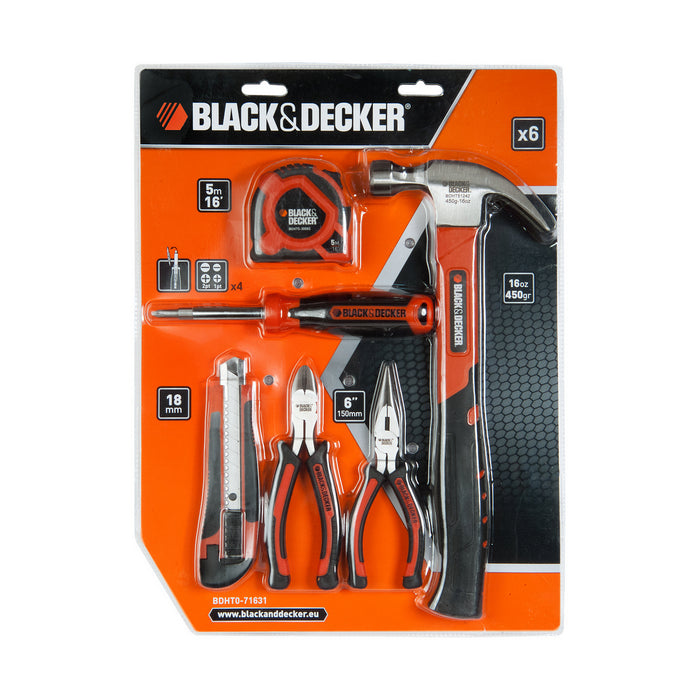 Kit de ferramentas Black &amp; Decker BDHT0-71631