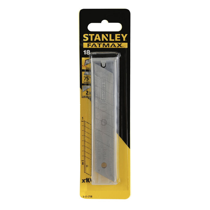 Recambios Stanley 18 mm Cuchillos 10 Unidades