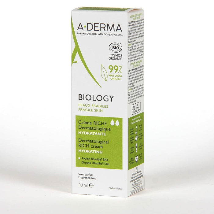 Crema Viso Idratante A-Derma Biology (40 ml)