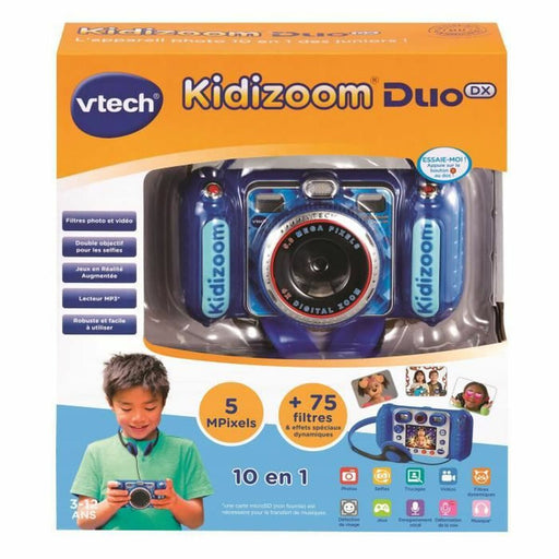 Fotocamera Digitale per Bambini Vtech Duo DX bleu