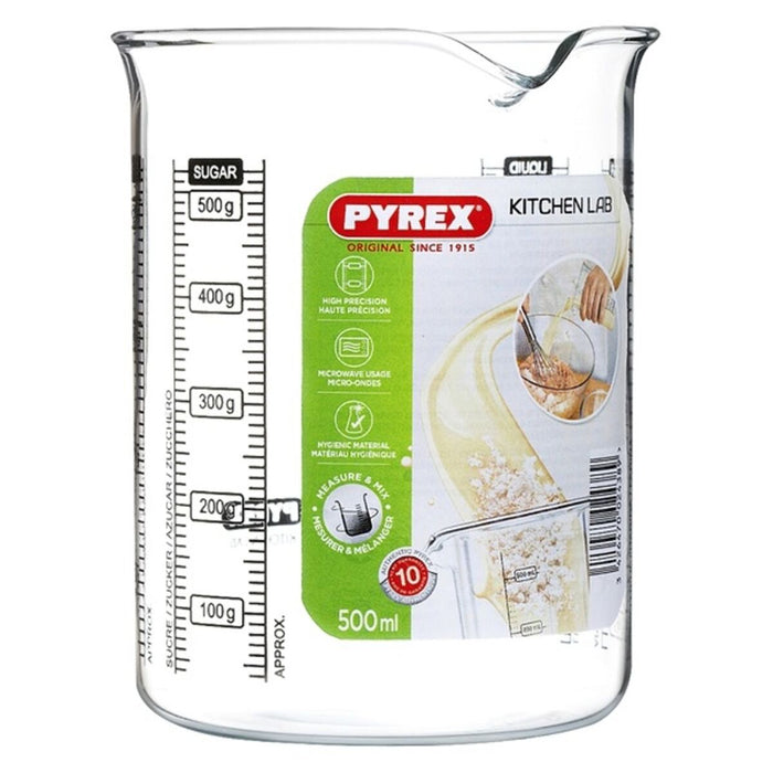 Bicchiere dosatore Pyrex Kitchen Lab Vetro