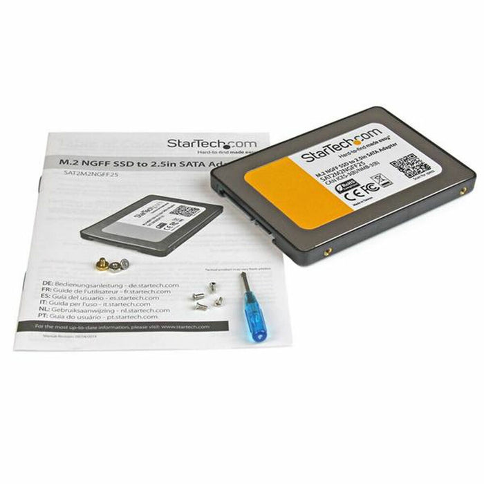 Adattatore SATA Startech SAT2M2NGFF25 2,5" SSD M.2 SATA III 2.5"