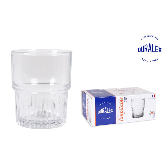 Set di Bicchieri Duralex 1014AB06/6 200 ml 6 Unità