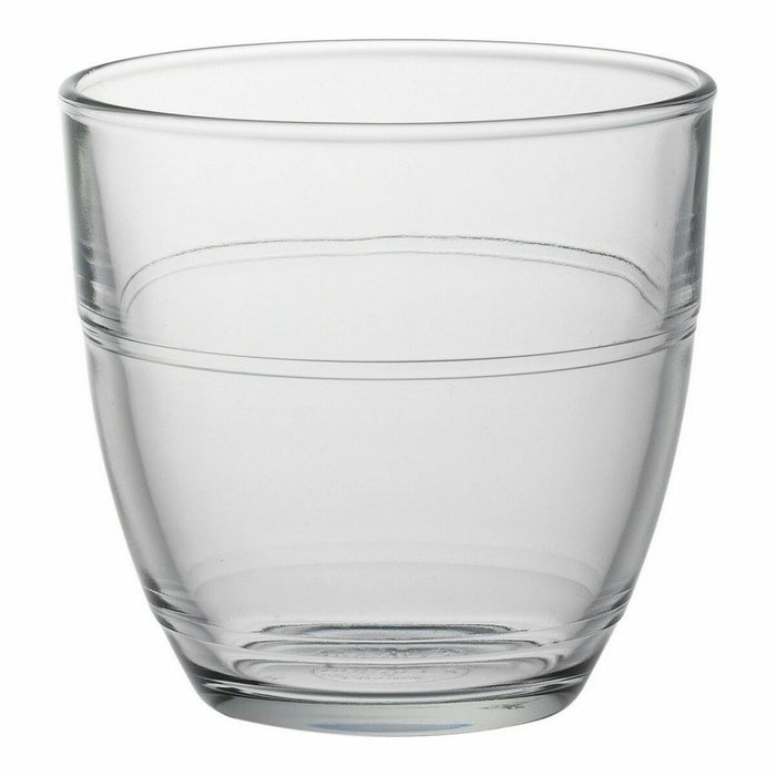 Juego de Vasos de Cristal Transparente Duralex Gigogne 220 cc (ø 8 x 7,7 cm) (4 uds)