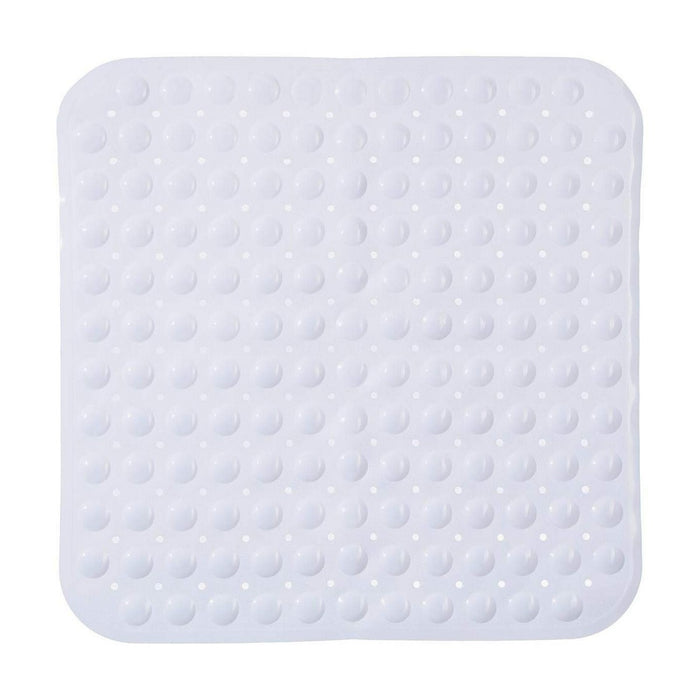 Tapete de banho antiderrapante 5five PVC branco (55 x 55 cm)