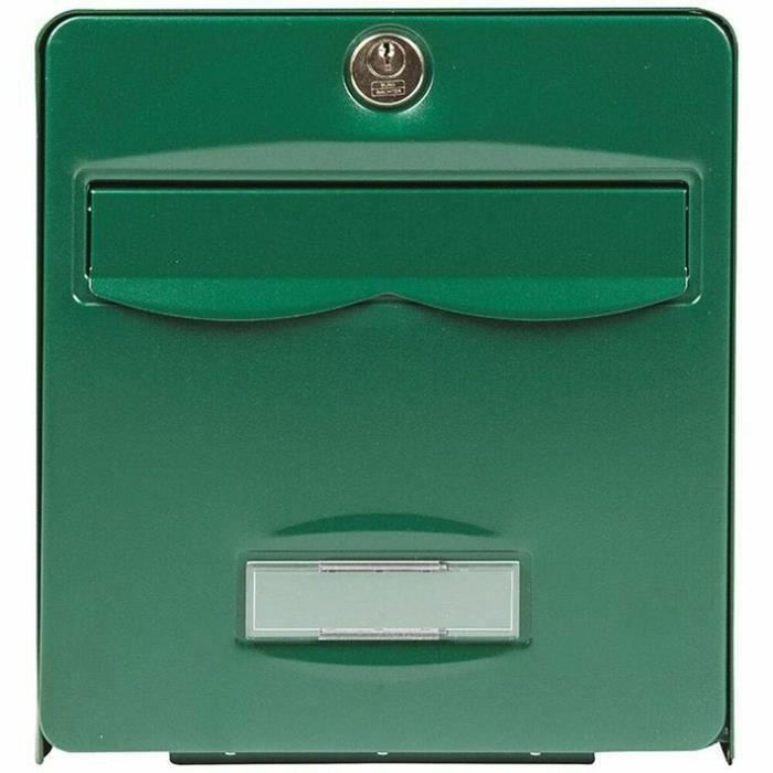 Caixa de correio Burg-Wachter Aço galvanizado verde 36,5 x 28 x 31 cm