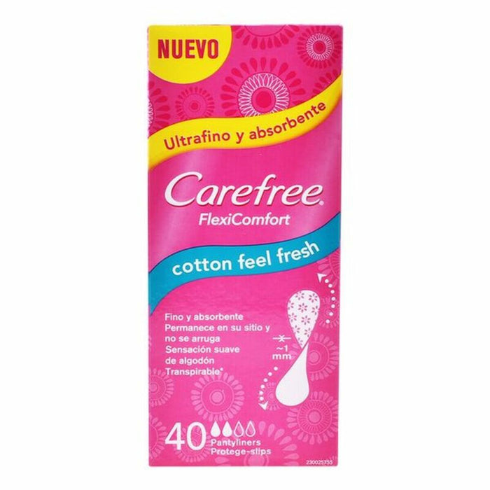 Salvaslip Traspirante Flexicomfort Carefree Carefree (40 pcs)