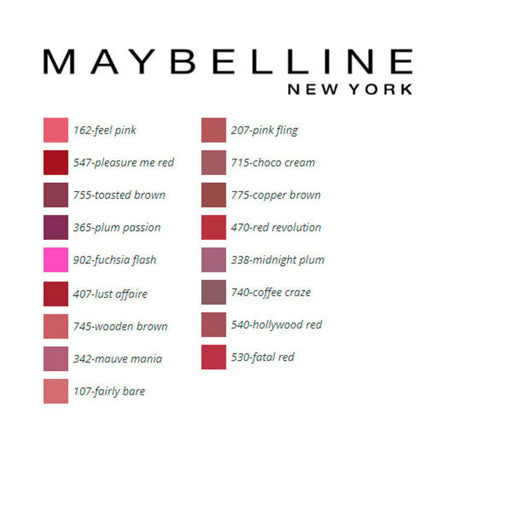 Rossetti Color Sensational Maybelline