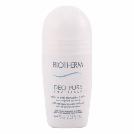Deodorante Roll-on Deo Pure Invisible Biotherm BIOPUIF2107500 75 ml