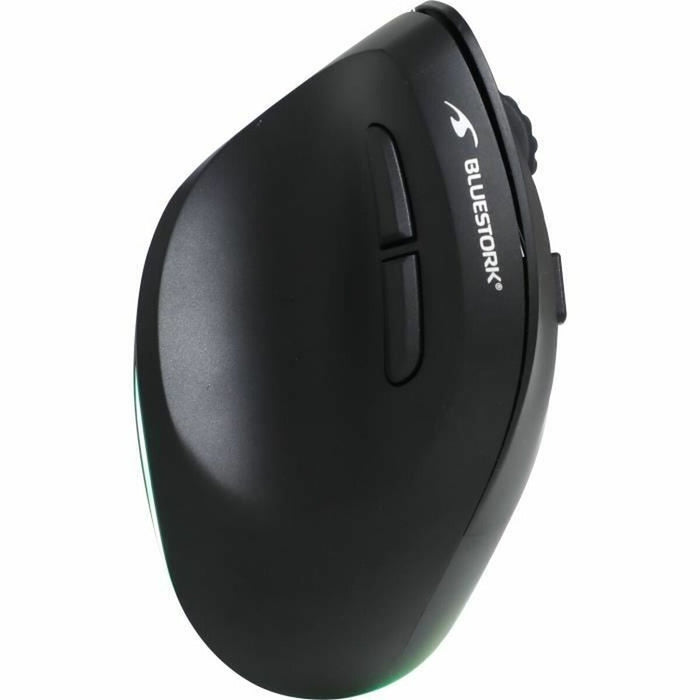 Mouse Bluetooth Wireless Bluestork M-WL-ERGO-LUMI Nero