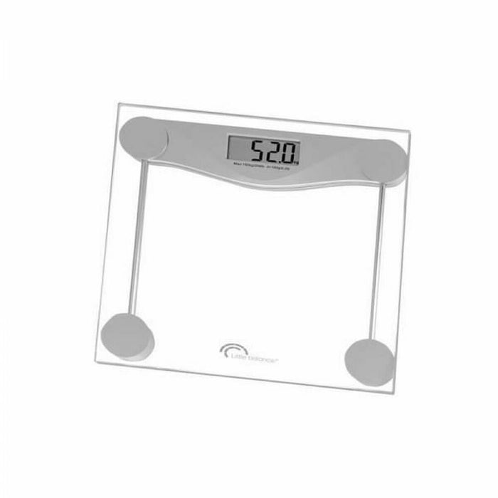 Báscula de Baño Digital Little Balance SB2 Vidrio Templado Transparente 160 kg