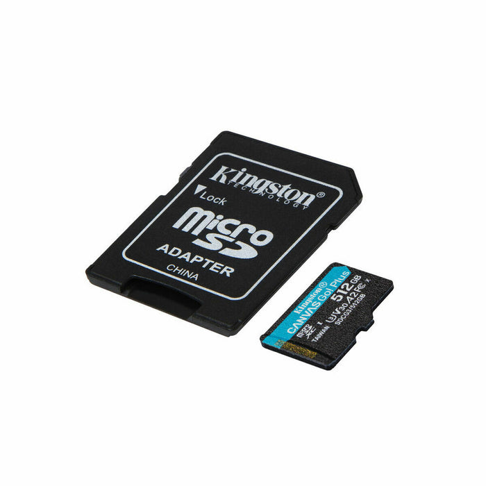 Scheda Di Memoria Micro SD con Adattatore Kingston SDCG3/512GB          Classe 10 512 GB UHS-I