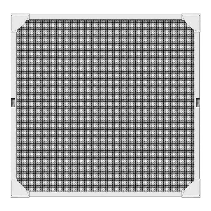 Zanzariera Schellenberg Magnetico Con cornice Fibra di Vetro Bianco (100 x 120 cm)