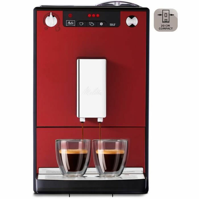 Caffettiera superautomatica Melitta CAFFEO SOLO 1400 W Rosso 1400 W 15 bar
