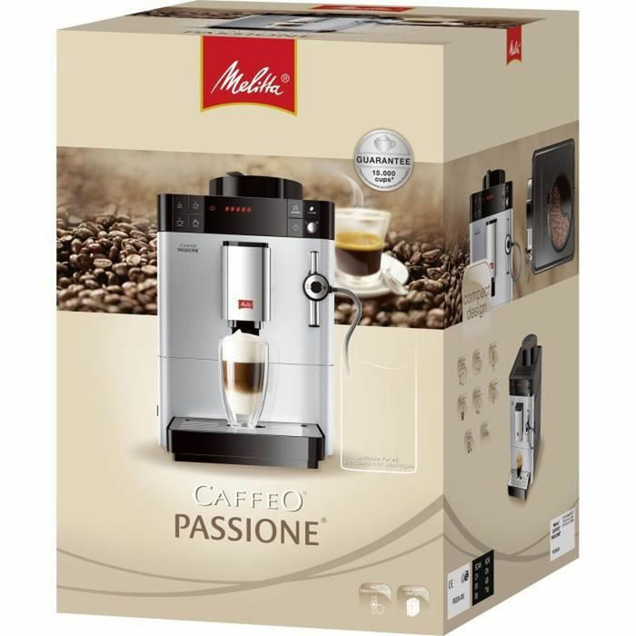 Caffettiera superautomatica Melitta Caffeo Passione Argentato 1000 W 1400 W 15 bar 1,2 L 1400 W