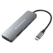 Hub USB Conceptronic 110517507201 Grigio