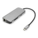 Hub USB Digitus by Assmann DA-70884 Nero Argentato
