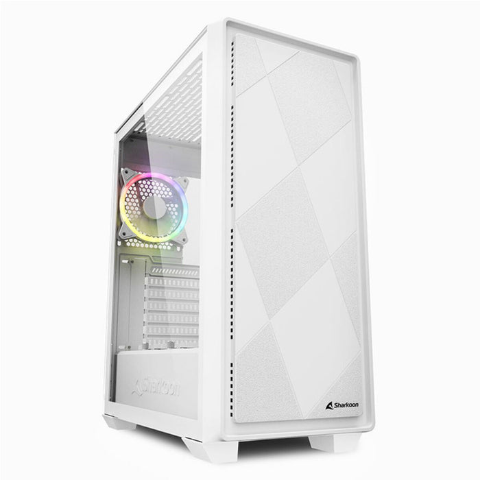Case computer desktop ATX Sharkoon VS8 RGB Bianco