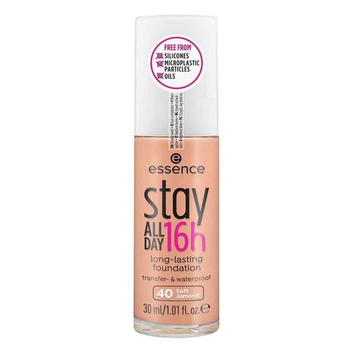 Base Cremosa per il Trucco Essence Stay All Day 16H 40-soft almond (30 ml)