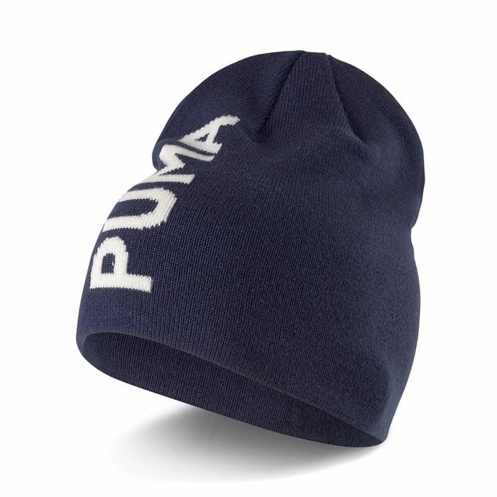 Puma Essential Classic Cuffles Hat Talla única Azul claro