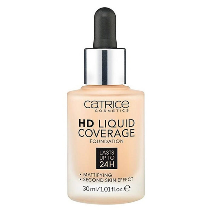 Base per Trucco Fluida Hd Liquid Coverage Foundation Catrice