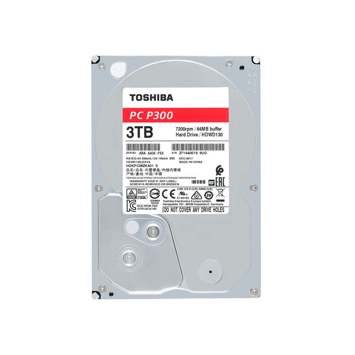 Hard Disk Toshiba 3,5" 256 GB SSD 2 TB HDD