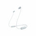 Auricolari Bluetooth Sony WIC100W.CE7 Bianco