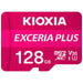 Scheda Di Memoria Micro SD con Adattatore Kioxia Exceria Plus Rosa Classe 10 UHS-I U3